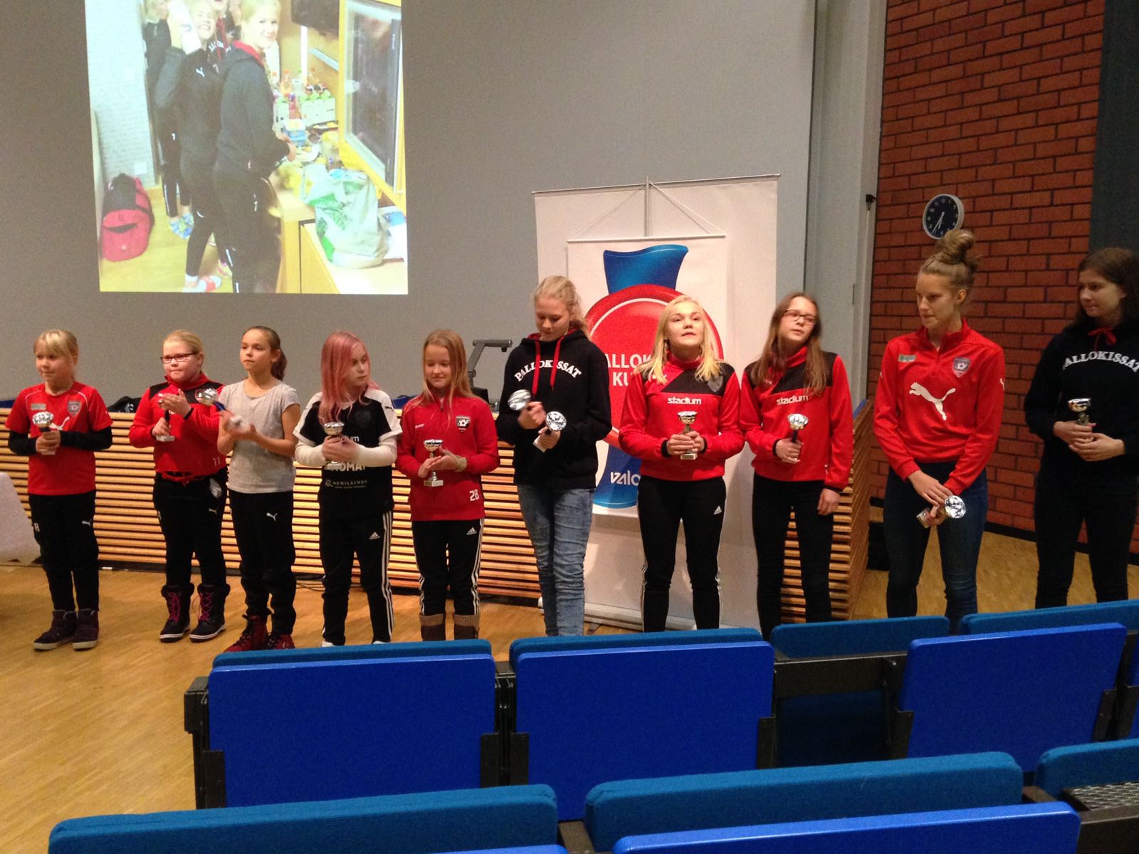 Joukkueiden Fair Play pelaajat