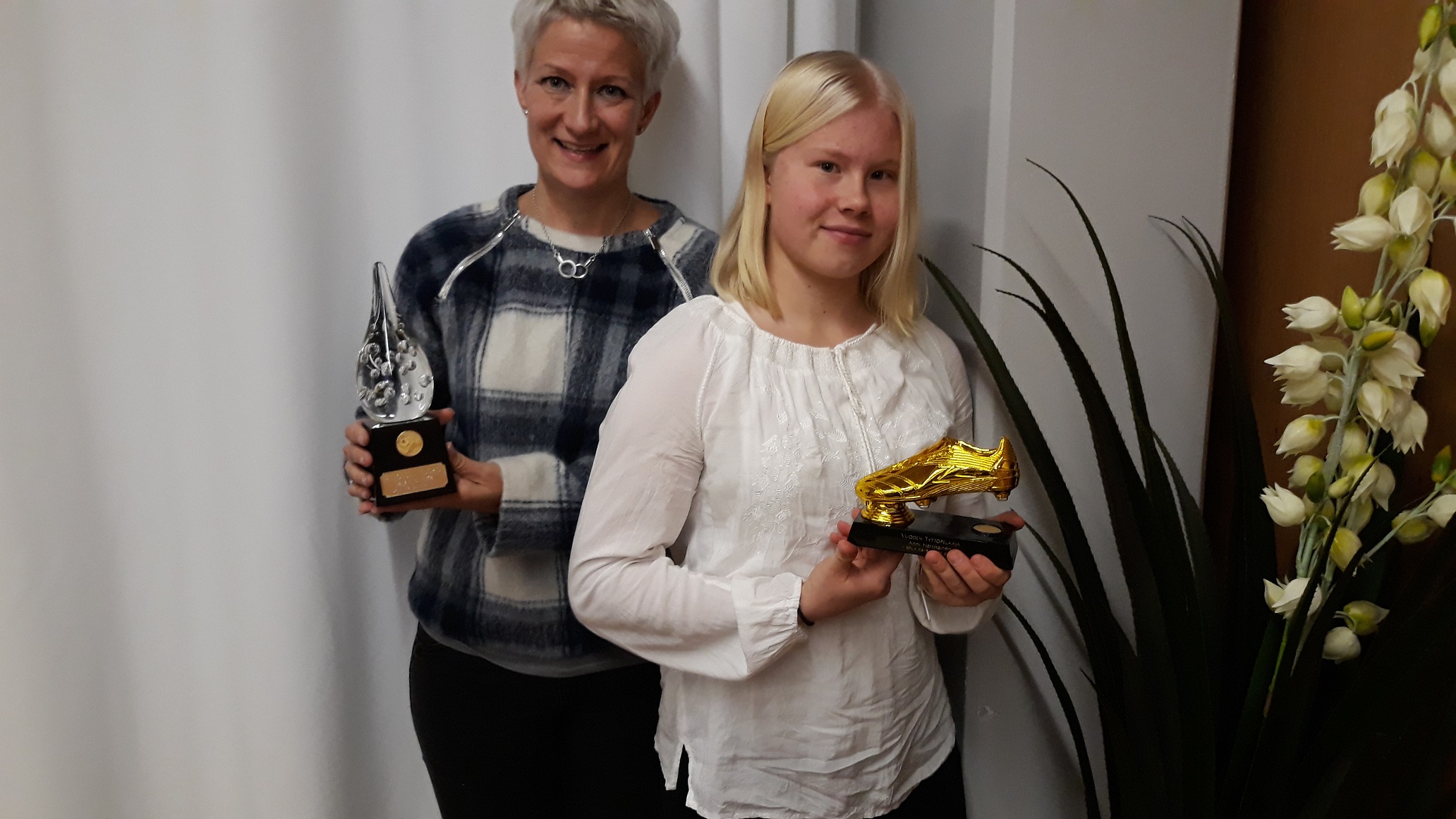 Jonna Heikkinen ja Anni Hartikainen